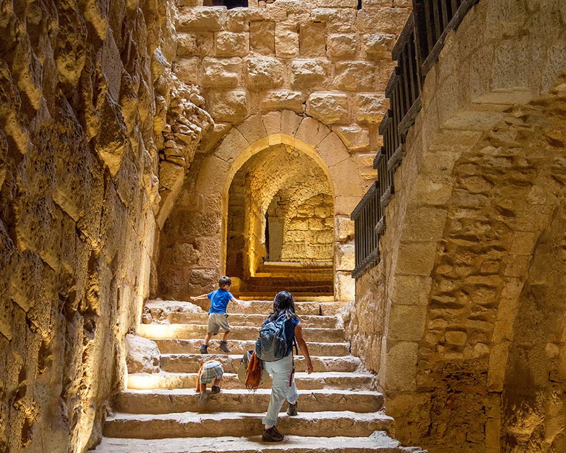 Fortresses in Jordan. Art Destination Jordan