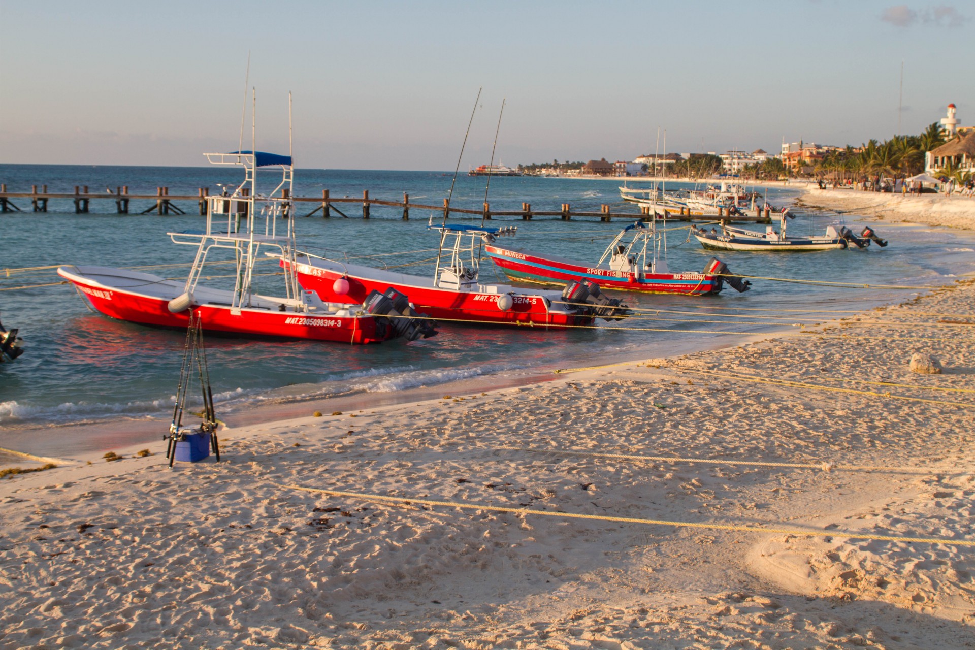 Playa del Carmen - Fishing Boats