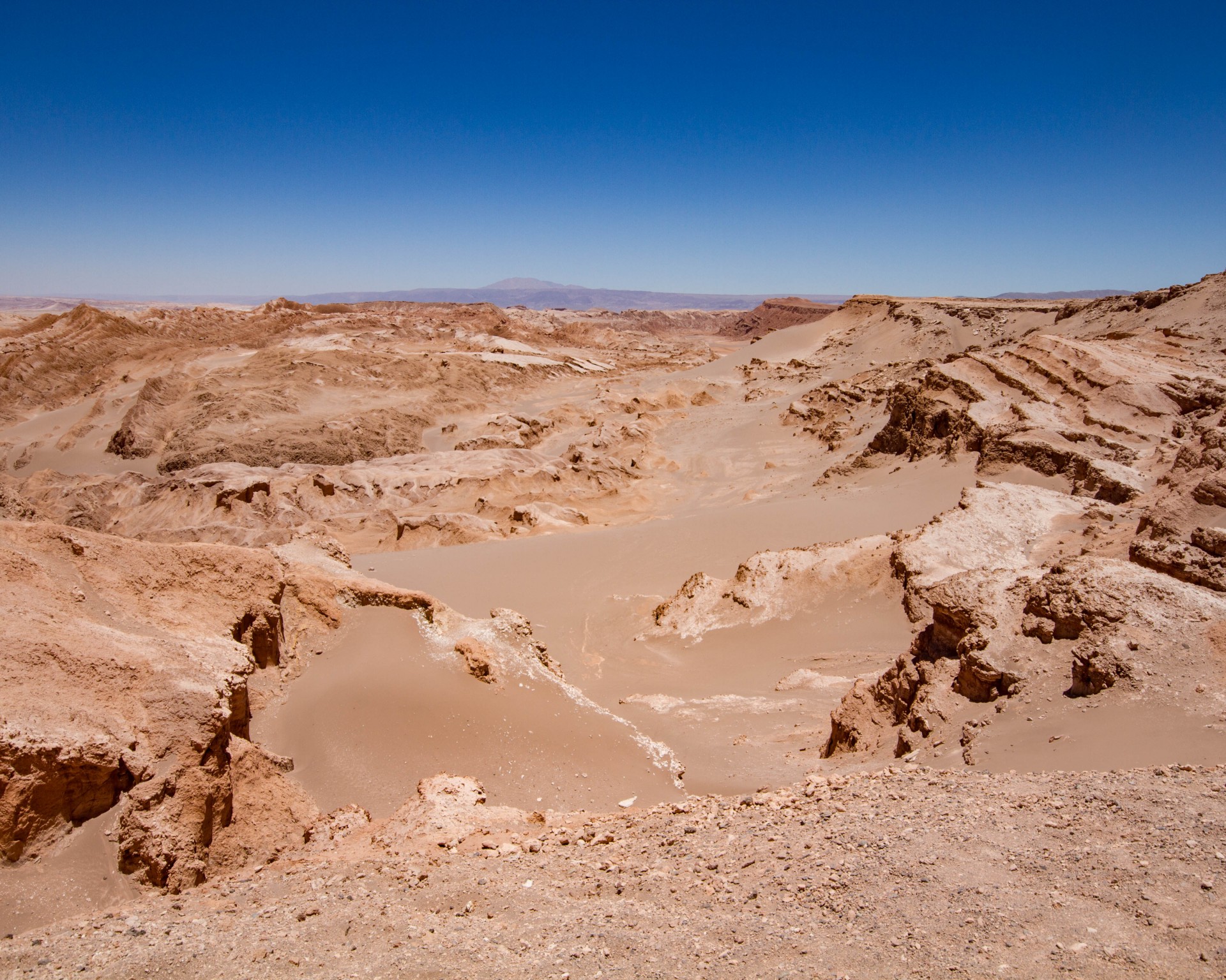 Landscape of the Valley of the Dead in Chile