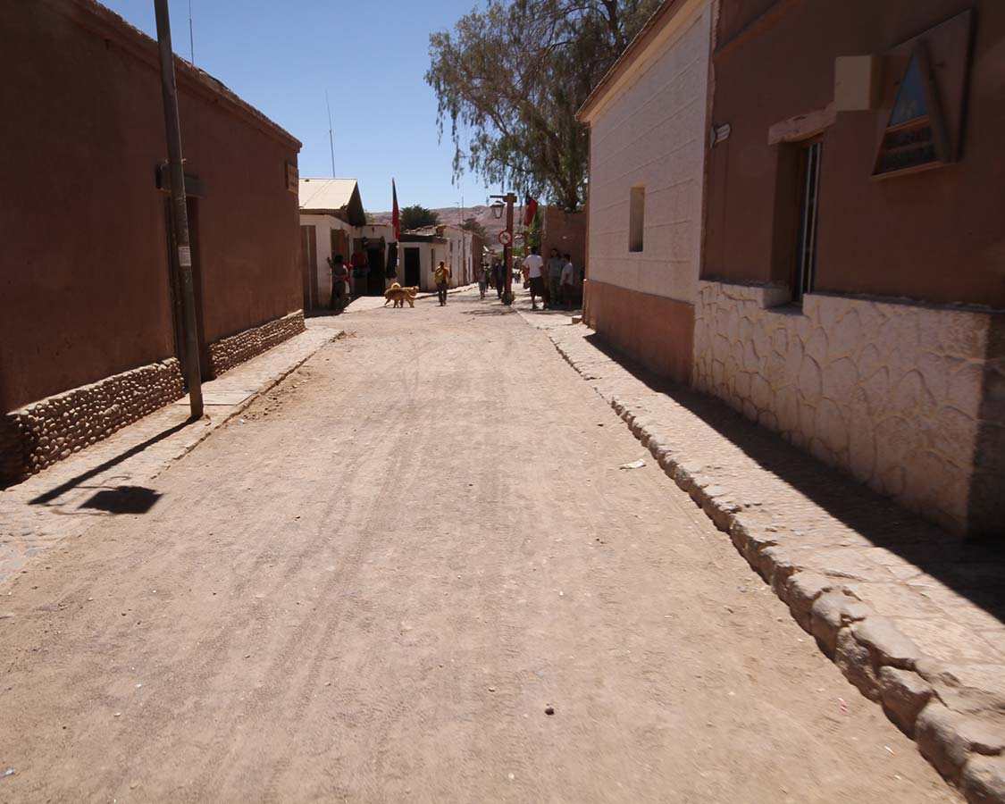 Streets of San Pedro de Atacama Chile