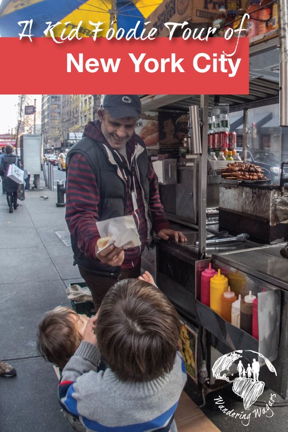 A Kid Foodie Tour of New York City - Pinterest