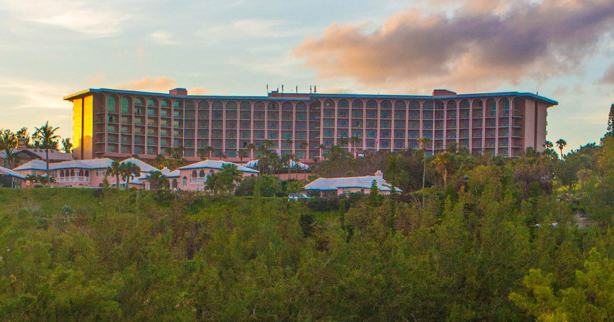 The Fairmont Southampton near Horseshoe Bay Beach in Bermuda