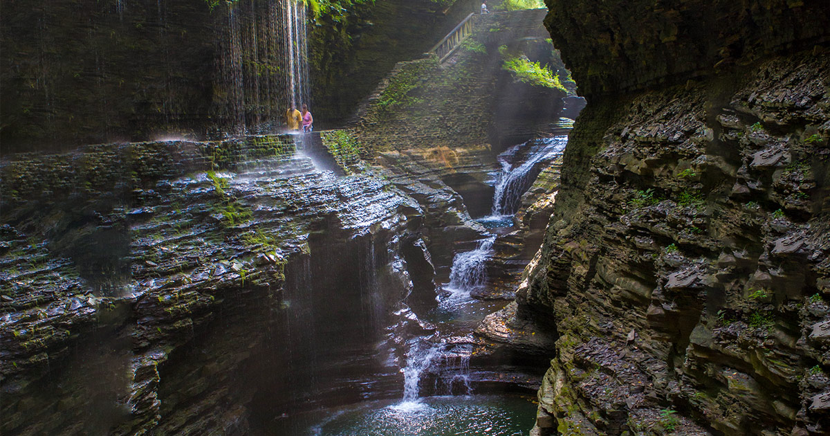 Hiking Watkins Glen New York