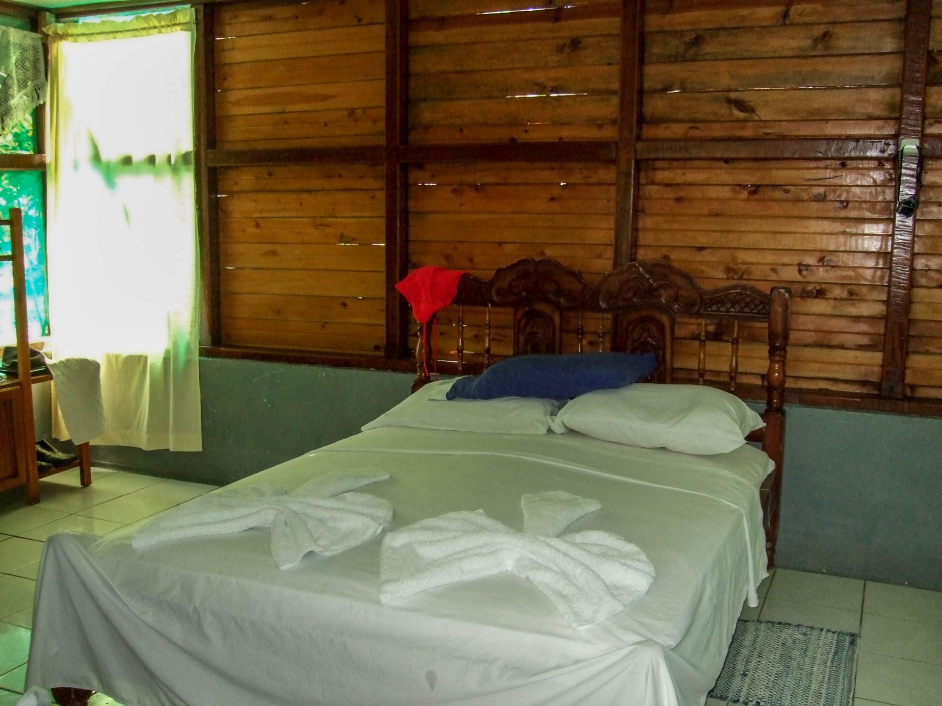 Well made beds at an eco resort in Costa Rica - finding paradise in the osa peninsula