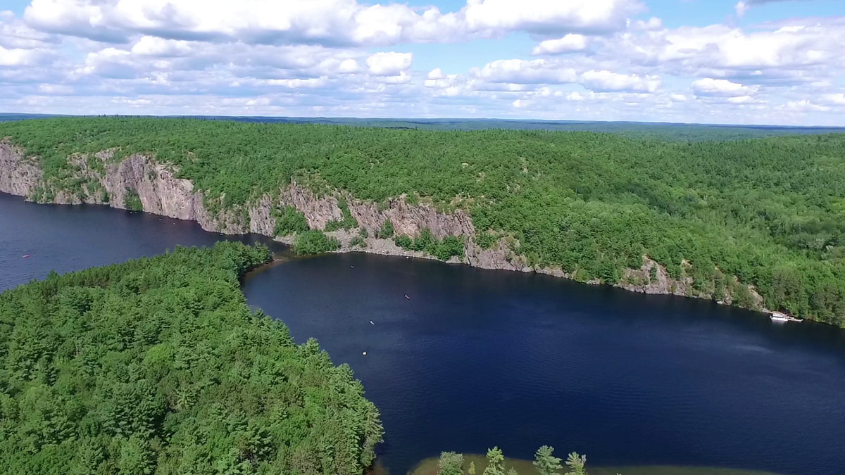 Top things to see in Bon Echo Provincial Park from above