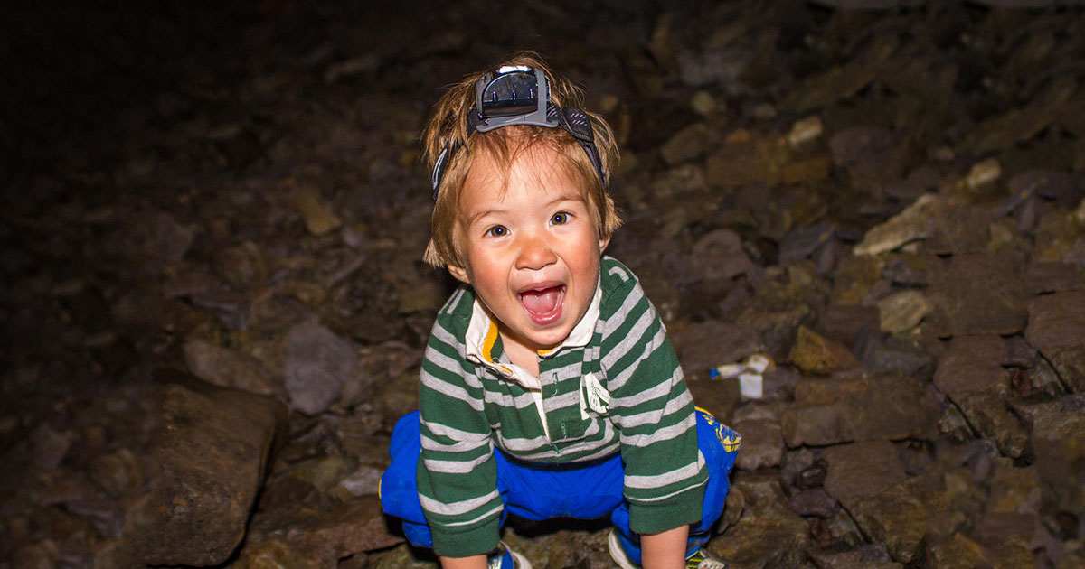 Caves with kids