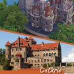 Boldt Castle and Singer Castles are two castles in the Thousand Islands National Park.