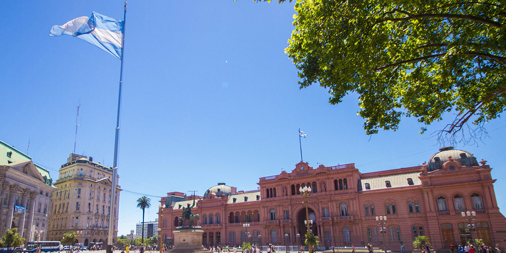Casa Rosada in Plaza de Mayo is one of our Buenos Aires highlights.