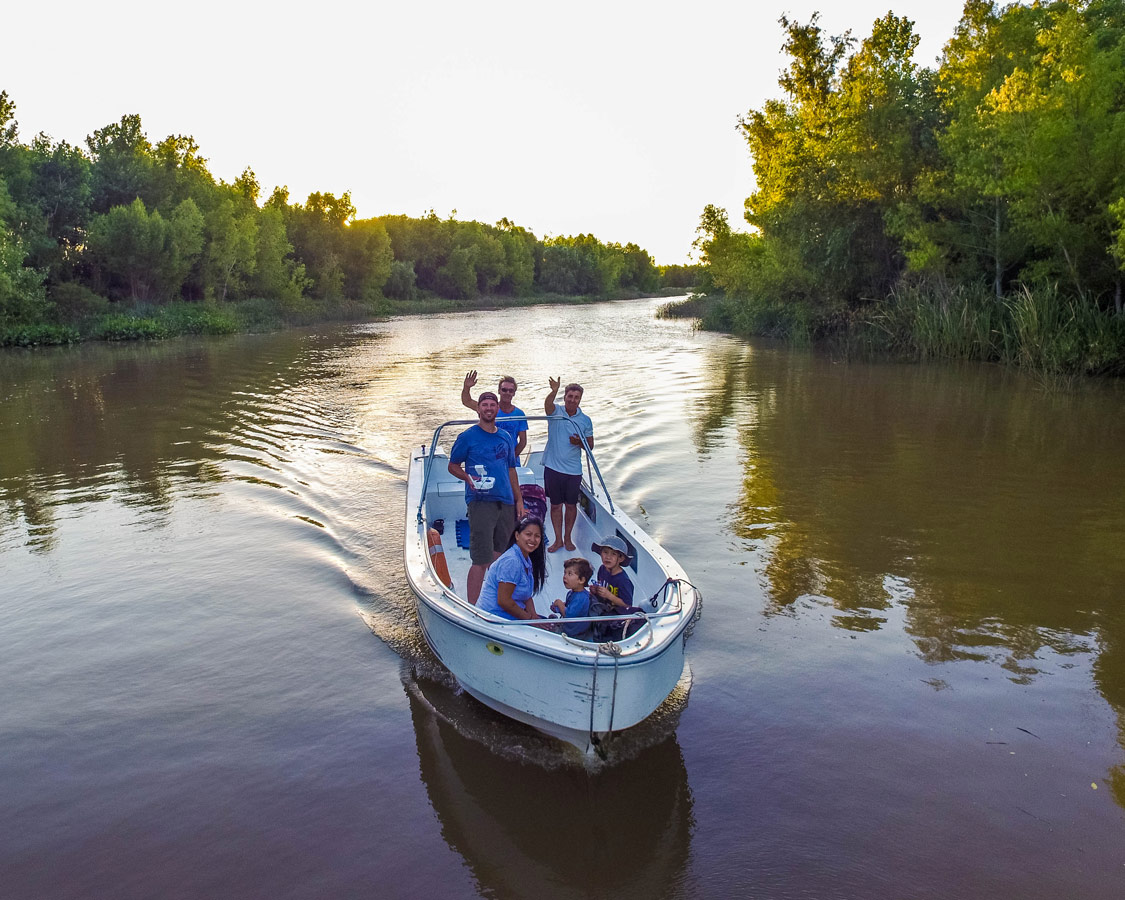 Boating through the Delta Parana in Tigre with Safari Delta