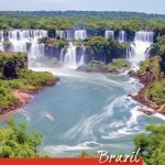 Long exposure of Iguazu Falls Brazil Pinterest