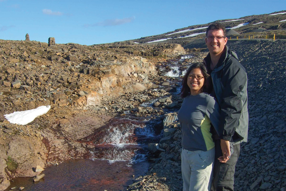 Cairns-along-the-highway-in-Icelands-Westfjords