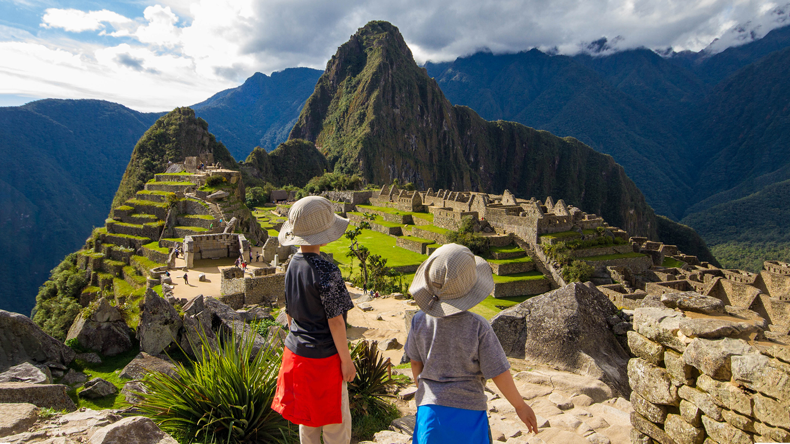 When on a family adventure travel to Peru visiting Machu Picchu with kids is a must do activity.