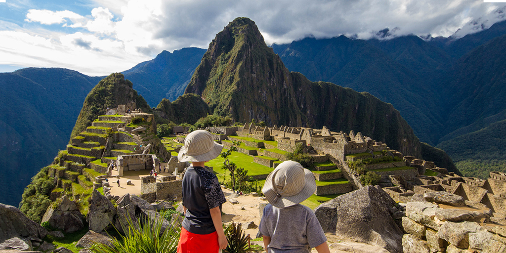 When on a family adventure travel to Peru visiting Machu Picchu with kids is a must do activity.