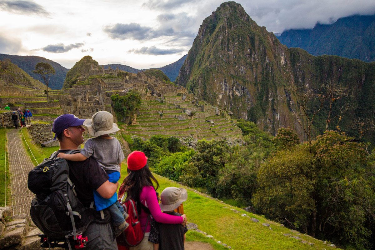 One last look before leaving Machu Picchu.