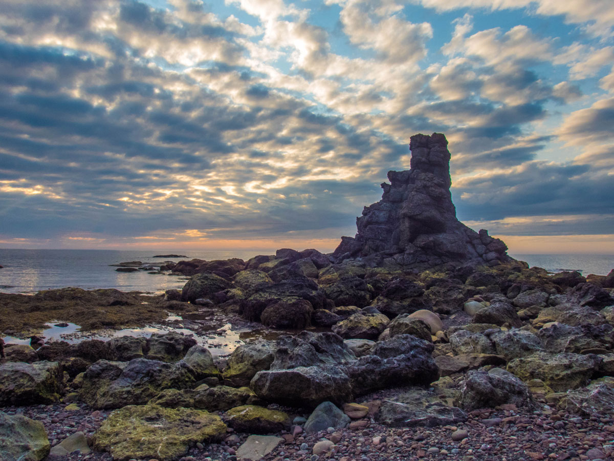 Smokestack rocks at Green Gardens in Gros Morne National Park Newfoundland are one of the most amazing places in Canada