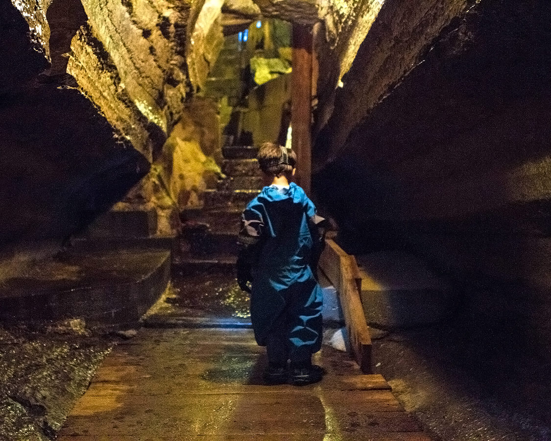 Exploring Bonnechere Caves in Eganville Ontario