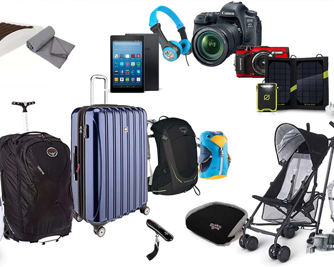 Find the best travel gear for families