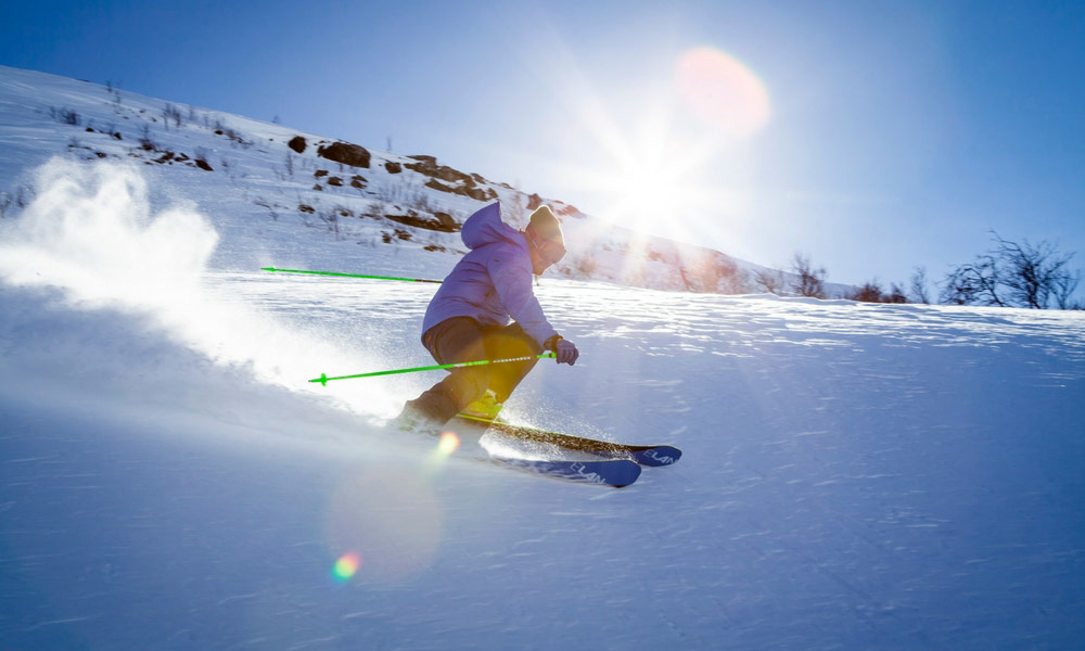 visiting Los Angeles isn't complete without skiing at High Mountain near Los Angeles