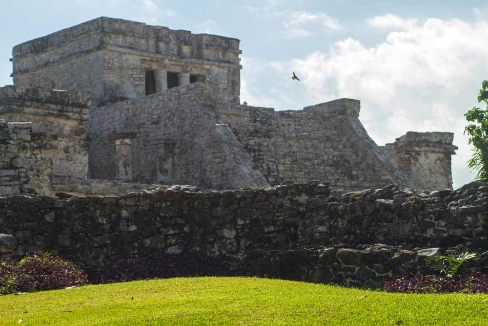 El Castillo in Tulum Mexico ruins