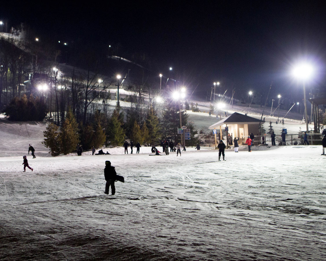 A ski resort on a Japan Ski Holiday