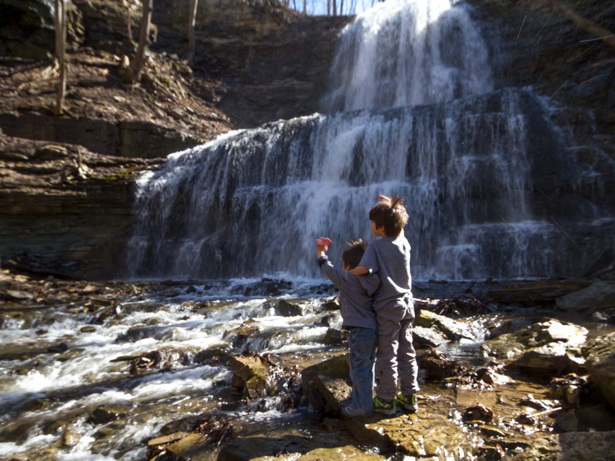 Waterfalls in Hamilton Ontario