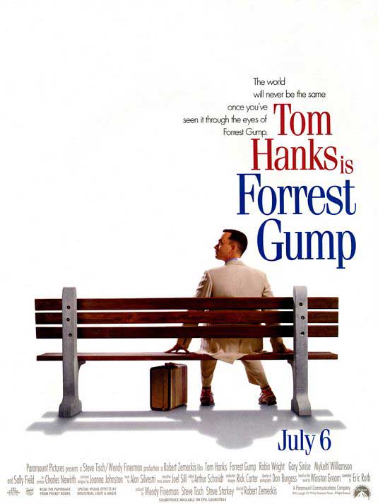 Forrest Gump movies for travel lovers