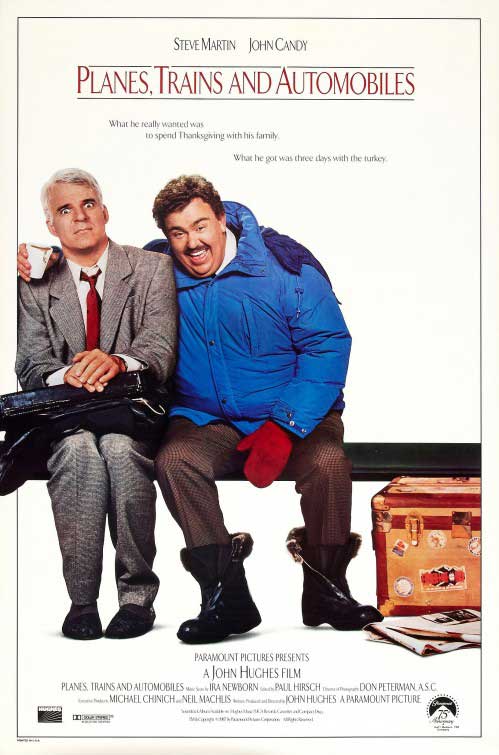 Planes, Trains, and Automobiles road trip travel movies