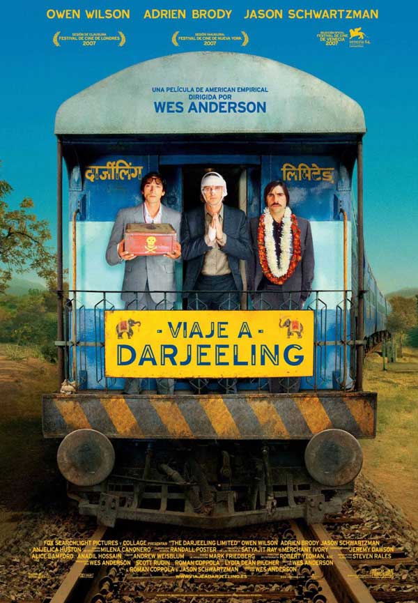 Travel movies the Darjeeling Limited