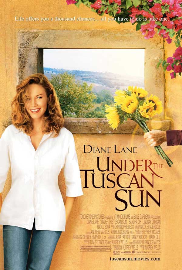 Under the Tuscan Sun movies for travel lovers