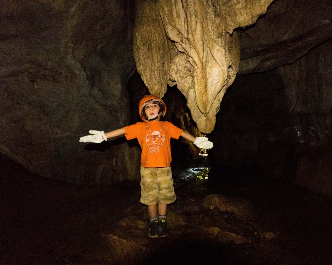 D Wagar caving at Ugong Rock in Puerto Princesa Philippines