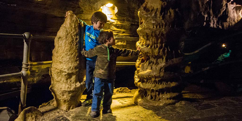 Howe Caverns is one of the best caves in new york