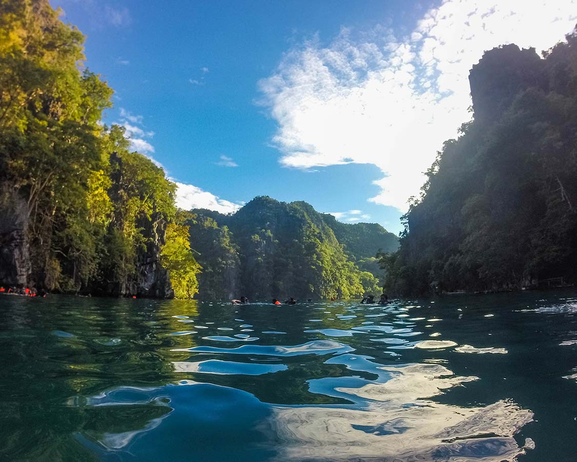 Kabaguyan Lake in Coron Palawan