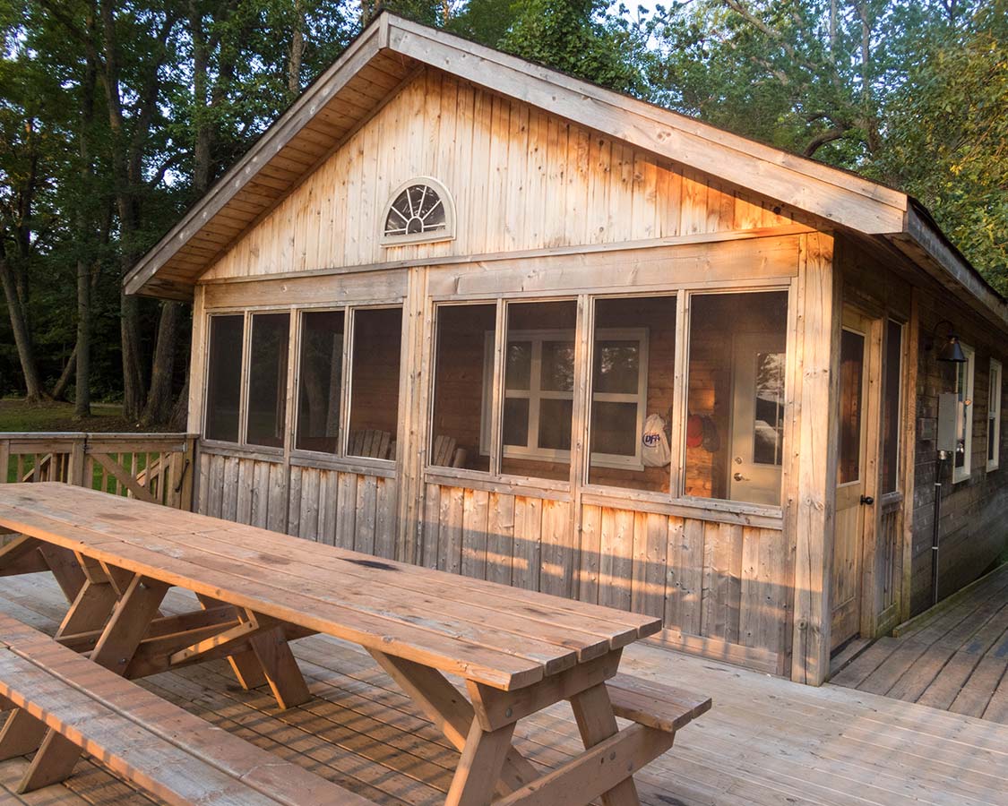 Cedar Springs Cabins in Georgian Bay Islands National Park