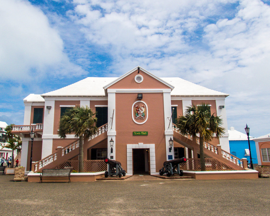 Town Hall in St. George Bermuda