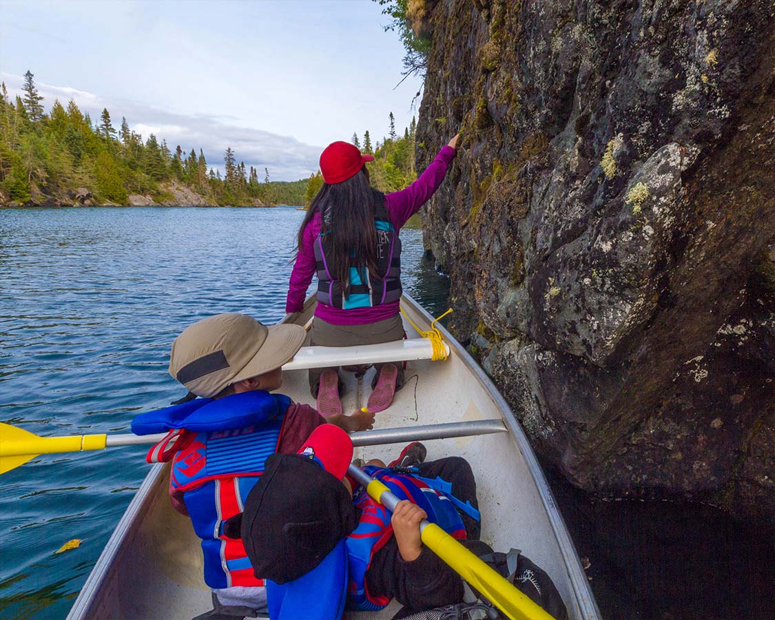 Canoeing in Pukaskwa National Park