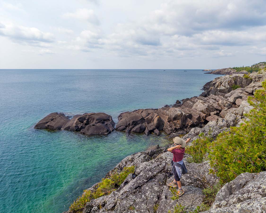 Coastal hikes in Pukaskwa National Park