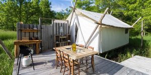 Find out why there's no better way to experience Ontario's wineries and culinary delights than by glamping Prince Edward County at Fronterra Farm and Camp