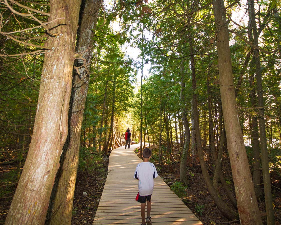 Hike to the Grotto in Bruce Peninsula National Park