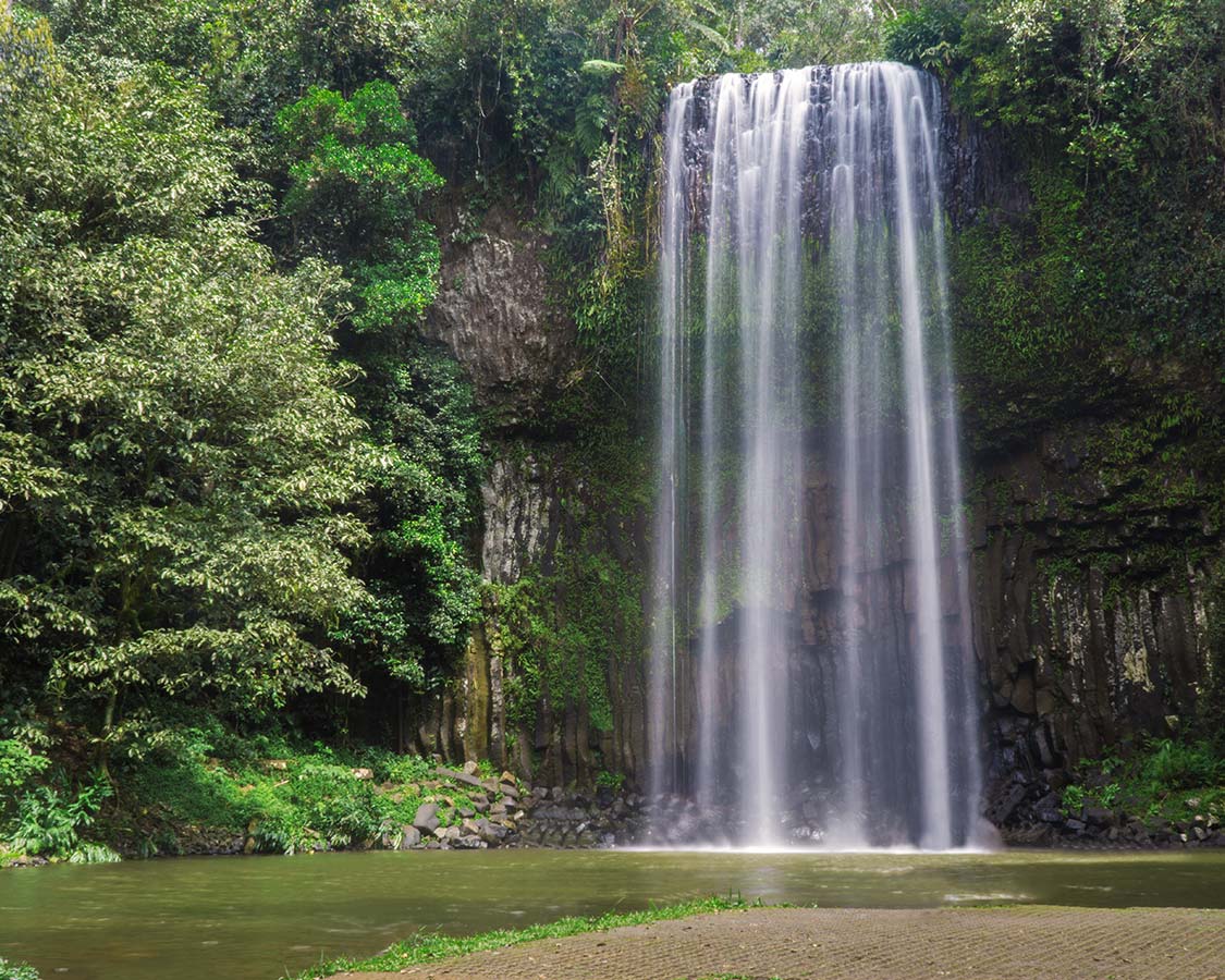 Millaa Millaa Falls on the Savannah Way Australian Road Trip