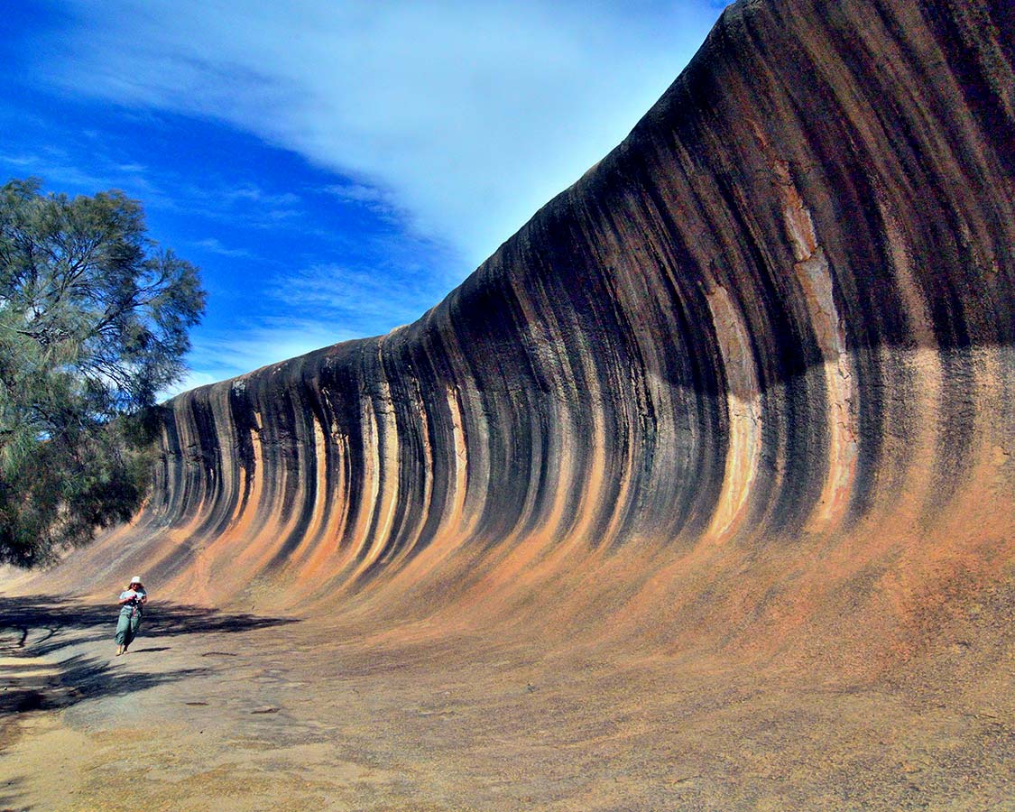 Wave Rock on the Southwest Edge Road Trips in Australia