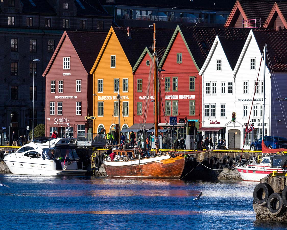 Things to do in Bergen Norway Bryggen Wharf in Bergen Norway