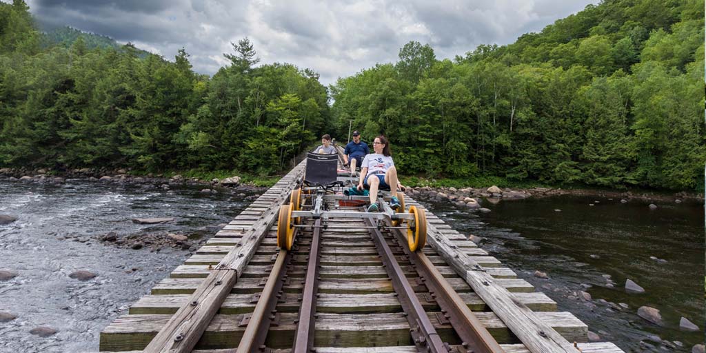Searching for the best things to do in the Adirondacks? Discover adventurous rail journeys and the most scenic views for your Adirondack vacation