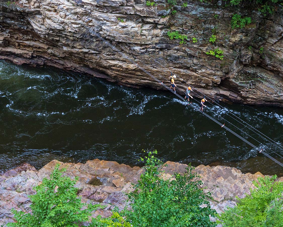 Ausable Chasm Adventure Trail