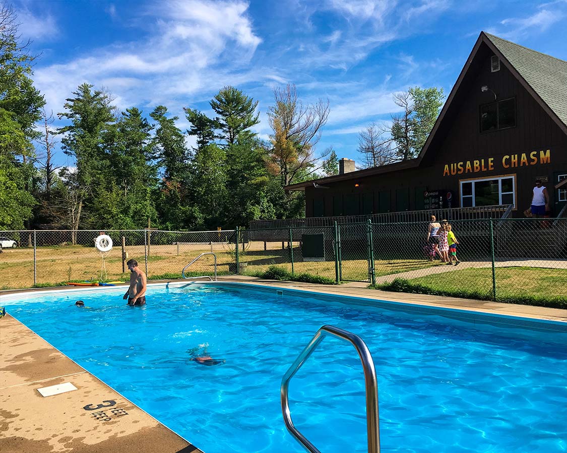 Ausable Chasm Campground