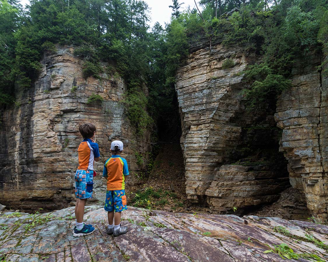 Ausable Chasm Elephant Rock