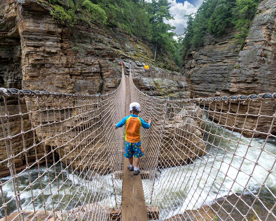 Ausable Chasm Inner Sanctum Trail