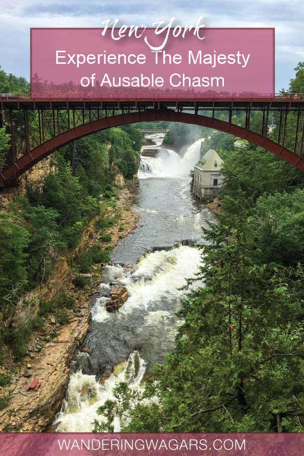 Thinking of visiting Ausable Chasm New York, the Grand Canyon of the Adirondacks? Discover how to get there and the best things to do at Ausable Chasm NY