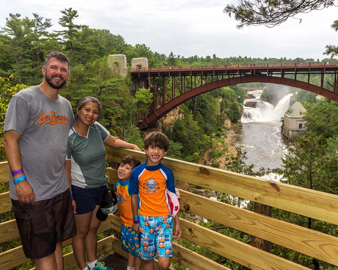 Ausable Chasm Viewpoints