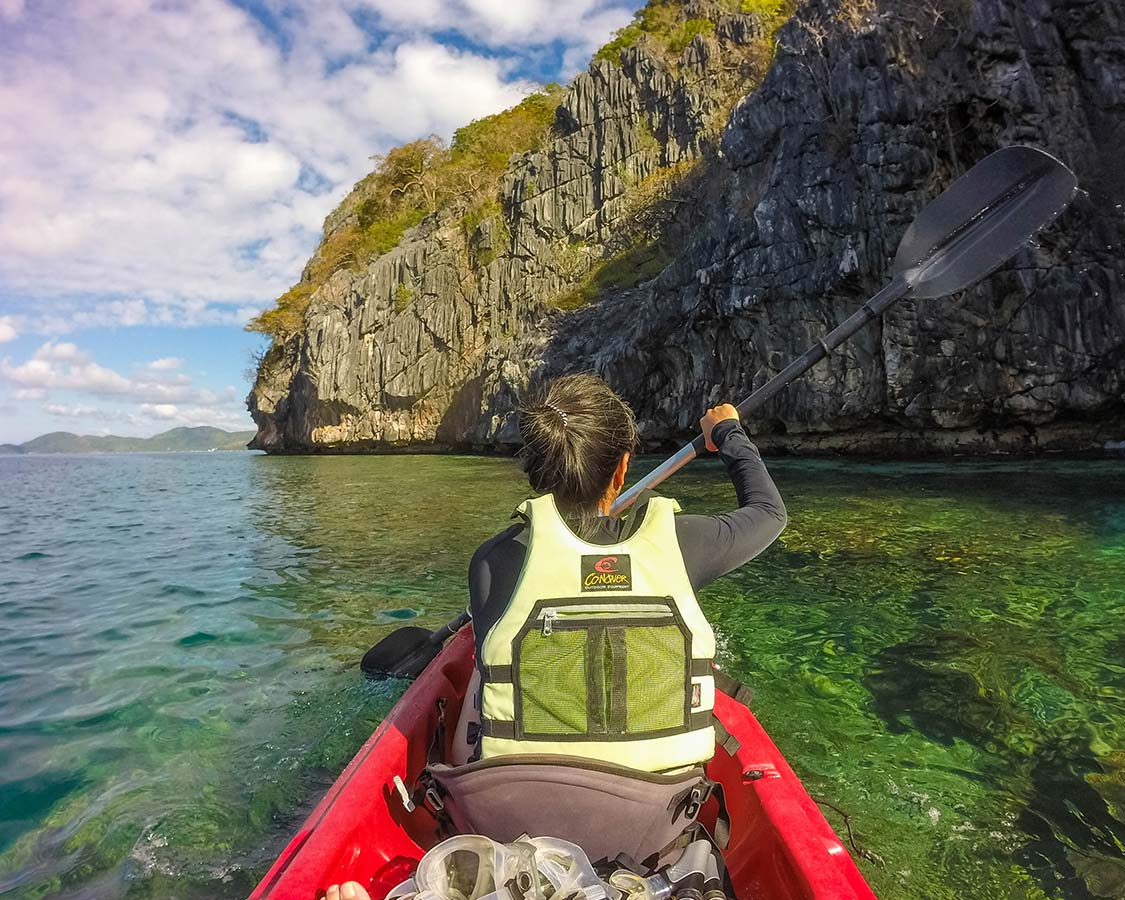 Coron Island Tour Kayak Twin Lagoon