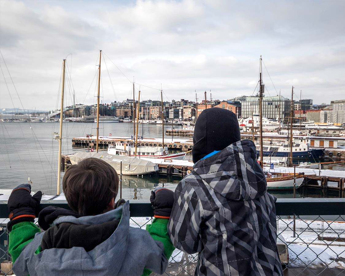 Oslo with kids Waterfront